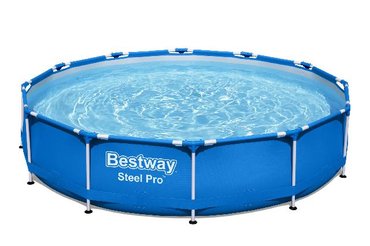 Bestway zwembad steel pro set rond - afbeelding 1