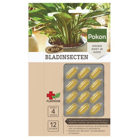 Pokon bio plantkuur capsules tegen bladinsecten - afbeelding 1