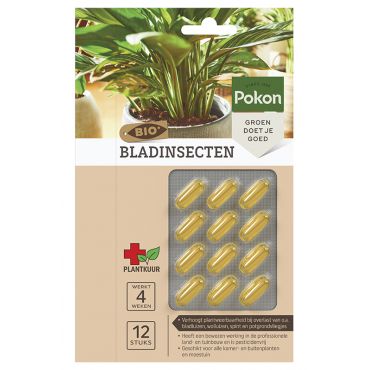 Pokon bio plantkuur capsules tegen bladinsecten - afbeelding 1