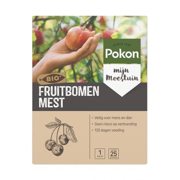 Pokon bio fruitbomenmest - afbeelding 1