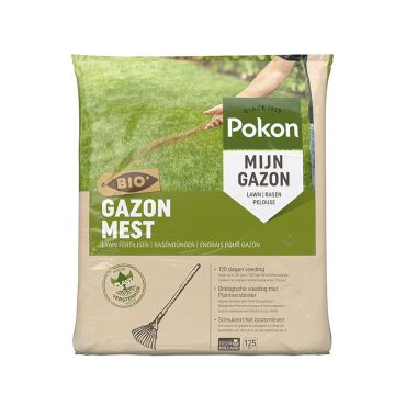 Pokon bio gazonmest 125m²