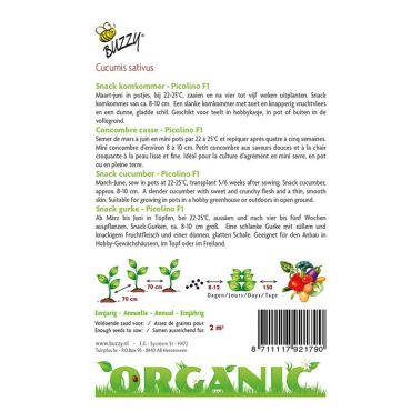 Snackkomkommer Picolino F1 (BIO) - afbeelding 2