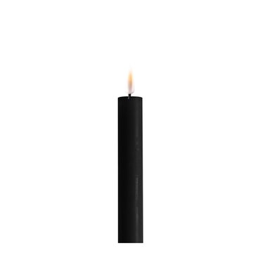 LED kaars Real Flame zwart dinerkaarsen ↕15 cm