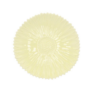 Bloemenbordje daisy geel Ø17 cm