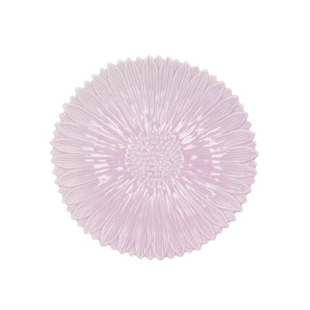 Bloemenbordje daisy lila Ø11 cm