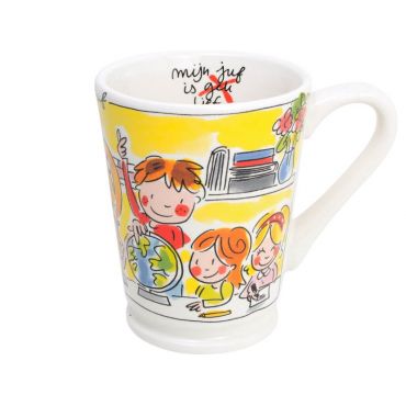 Blond Amsterdam beker XL juf - afbeelding 1