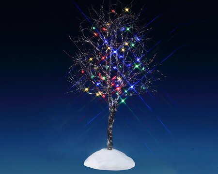 Lemax butternut tree, multi light