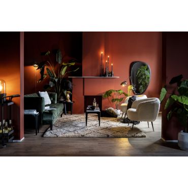 By Boo vloerkleed Rox beige - afbeelding 2