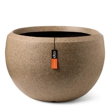 Capi vaas bol arc graniet 132x90 cm