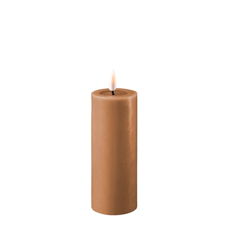 LED kaars Real Flame caramel ↕12,5 cm