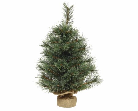Everlands Cashmere mini kunstkerstboom 45 cm