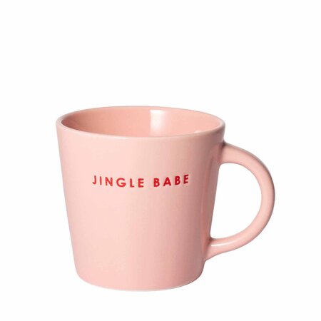Vondels cappuccino kopje roze "jingle babe"