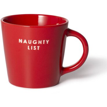 Keramische cappuccinokopje NAUGHTY LIST