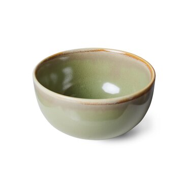 HKliving Chef ceramics bowl moss green - afbeelding 2