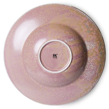 Hkliving Chef ceramics: pasta plate rustic pink - afbeelding 2