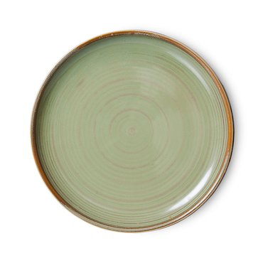 Hkliving Chef ceramics: side plate moss green - afbeelding 1