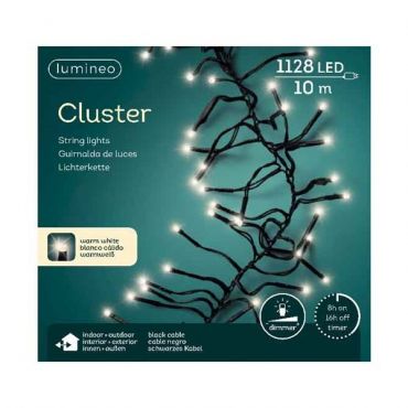 Clusterverlichting 1128 LED warm wit - afbeelding 1
