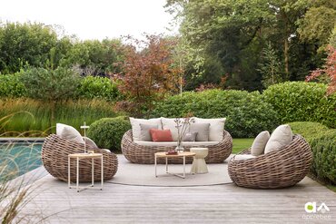 Apple Bee loungebank Cocoon - afbeelding 2