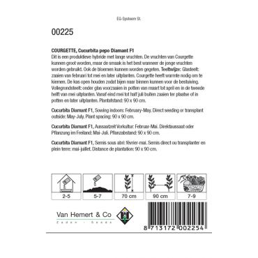 Courgette Diamant F1 - afbeelding 2