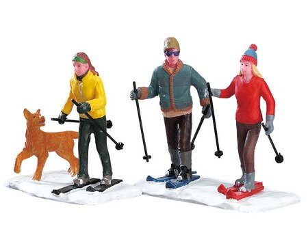 Lemax kerstdorp figuur 'Cross-Country Friends'