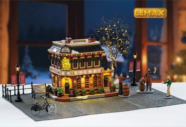 Lemax kersthuisje 'Dani’S Pub Set' - afbeelding 1