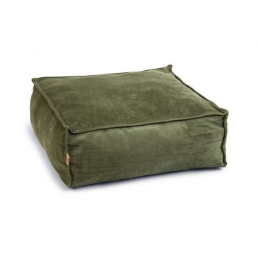 DBL Ligkussen velvet groen
