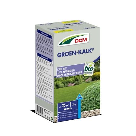 DCM groen-kalk 2kg, 25m²