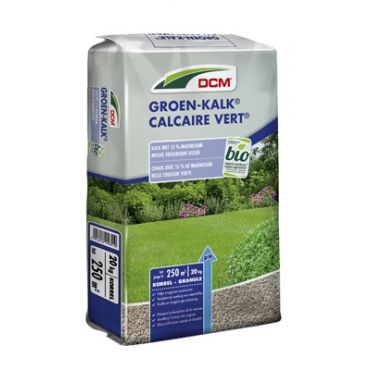 DCM groen-kalk 20kg, 250m²