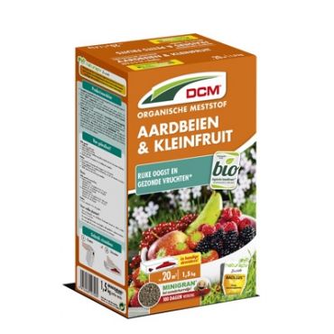 DCM meststof aardbeien en kleinfruit 1,5kg, 20m²