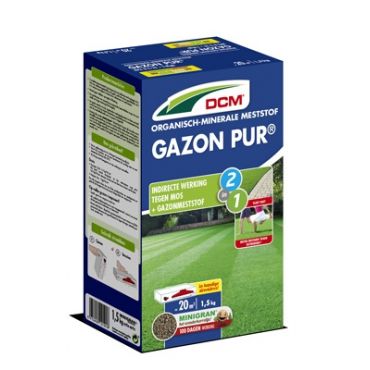 DCM meststof gazon pur 1,5kg, 20m²