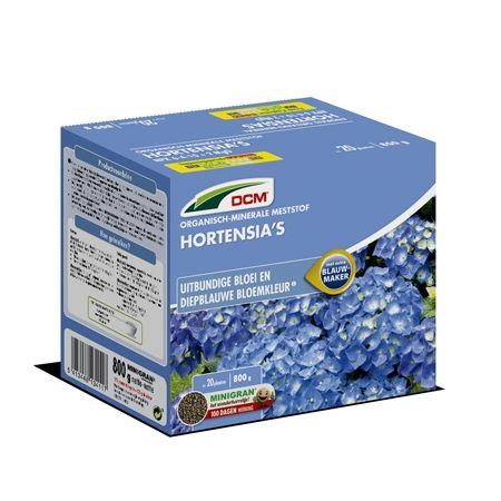 DCM meststof hortensia's 800g, 20 planten