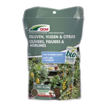 DCM meststof olijven, vijgen en citrus 750g, 10m²