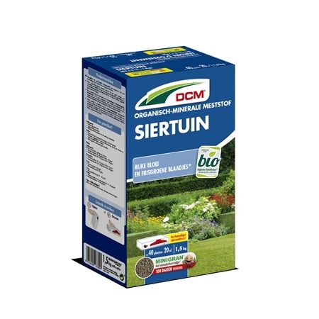 DCM meststof siertuin 1,5kg, 20m²