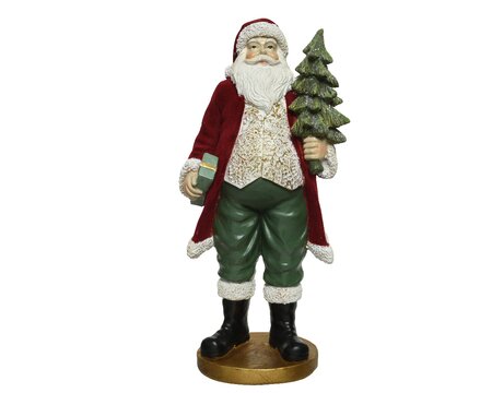 Decoris kerstman 15,5x32,5 cm