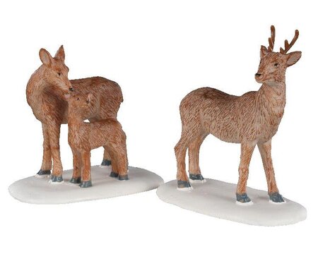 Lemax kerstdorp figuur 'Deer Family'