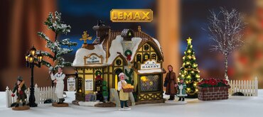 Lemax kersthuisje 'Devaney'S Bakery Set' - afbeelding 1