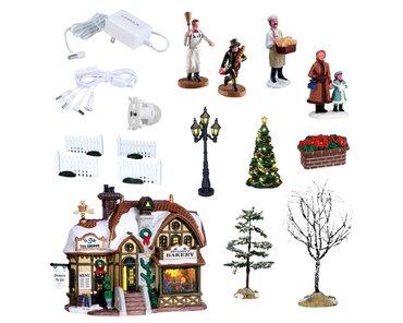 Lemax kersthuisje 'Devaney'S Bakery Set' - afbeelding 3