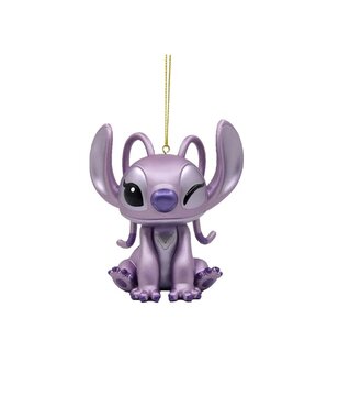 Disney kerst ornament Lilo & Stitch angel metallic