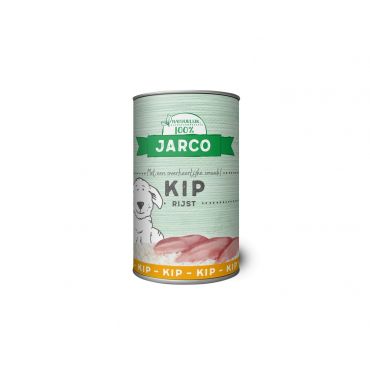 Jarco hondenvoer blik kip/rijst 400g - afbeelding 1