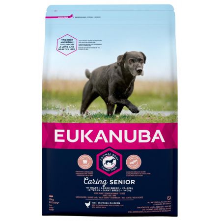 Eukanuba hondenvoer  caring mature & senior large (3 kg) - afbeelding 1