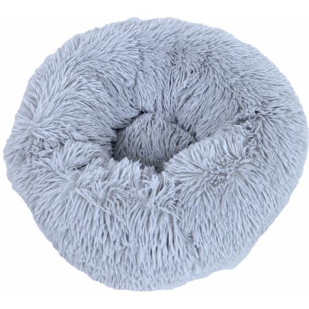 Donut slaapmand lichtgrijs Ø50cm - afbeelding 1