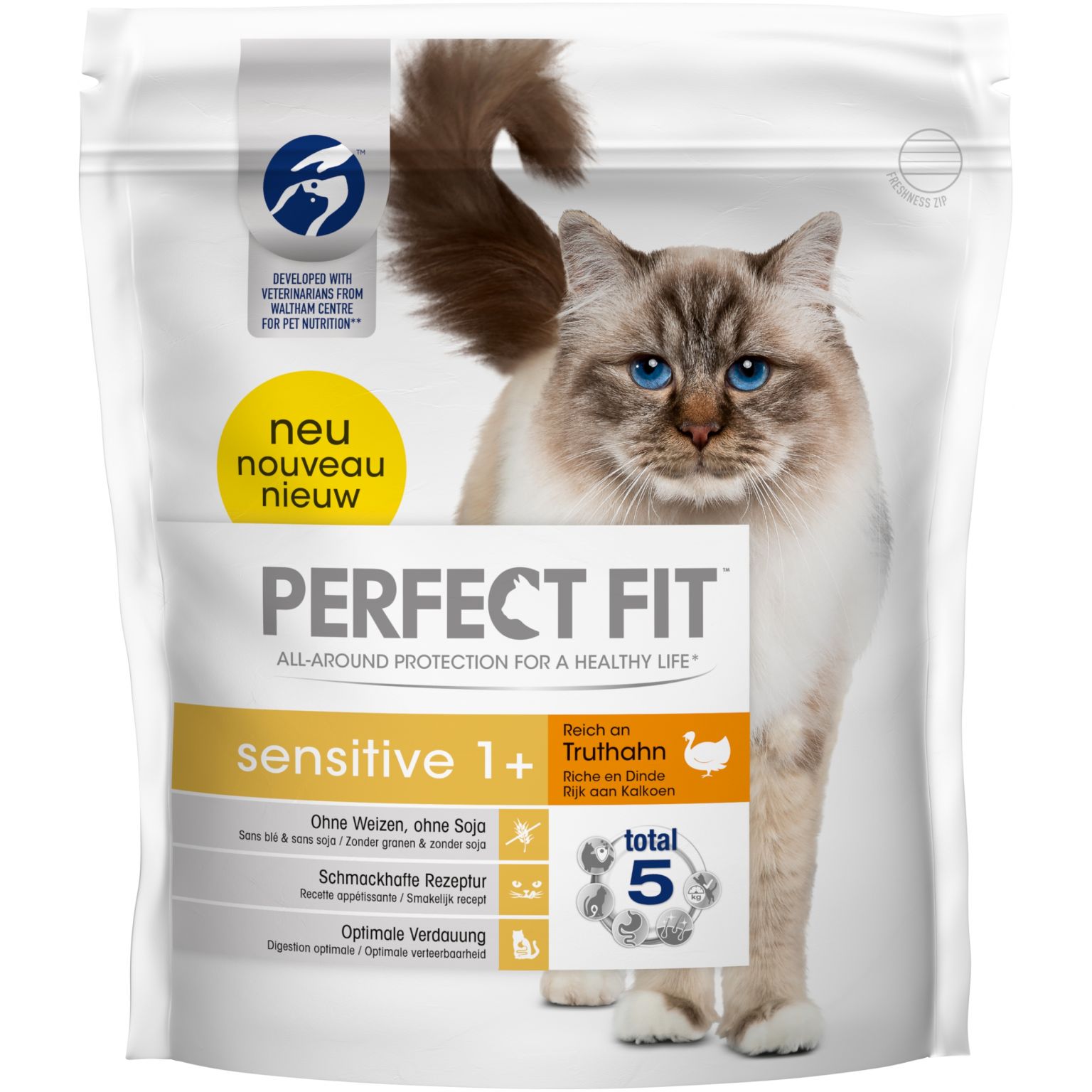 Slang wrijving Peer Perfect Fit kattenvoer sens kalk (1,4 kg) - Tuincentrum Borghuis