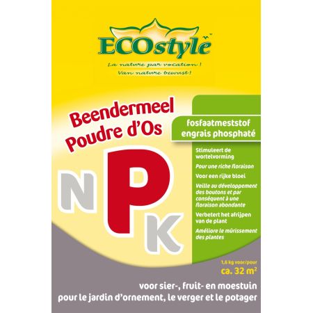 ECOstyle beendermeel 1,6 kg - afbeelding 1