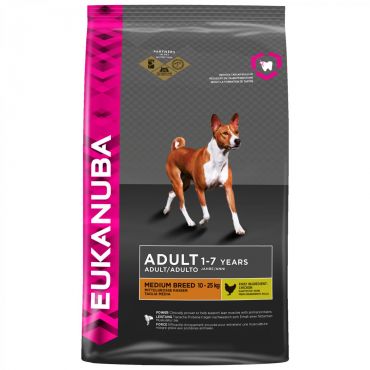 Eukanuba hondenvoer  adult medium chicken (3 kg) - afbeelding 2