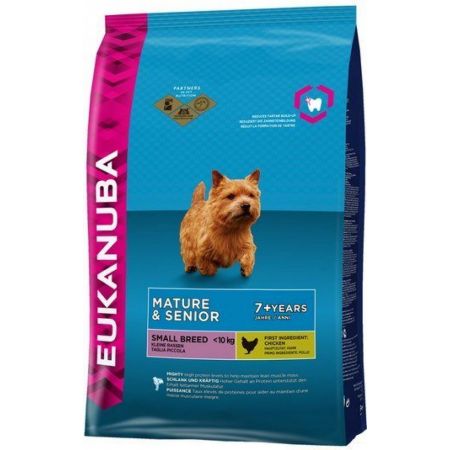 Eukanuba hondenvoer mature & senior small chicken (3 kg)