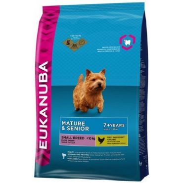 Eukanuba hondenvoer mature & senior small chicken (3 kg)