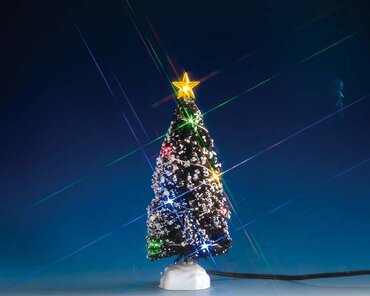 Lemax kerstdorp figuur 'Multi Light Evergreen Tree, Medium'