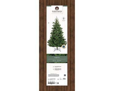 Everlands kunstkerstboom Alba fir 210 cm - afbeelding 3