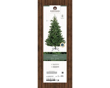 Everlands kunstkerstboom Alba fir 240 cm - afbeelding 3