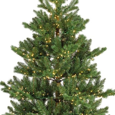 Everlands kunstkerstboom Alba fir 240 cm - met verlichting - afbeelding 2